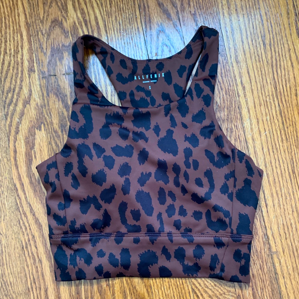 ALLFENIX leopard sports tank